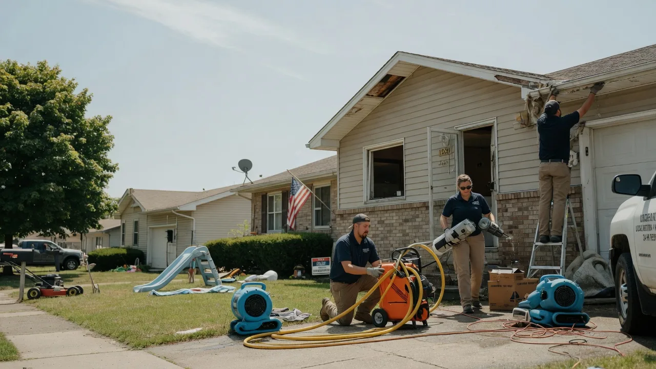 Water Damage Restoration in Sharples, WV near me